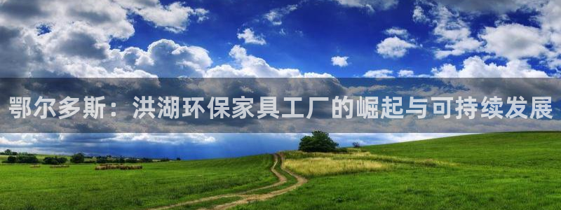 杏耀平台指定：鄂尔多斯：洪湖环保家具工厂的崛起与可持续发展